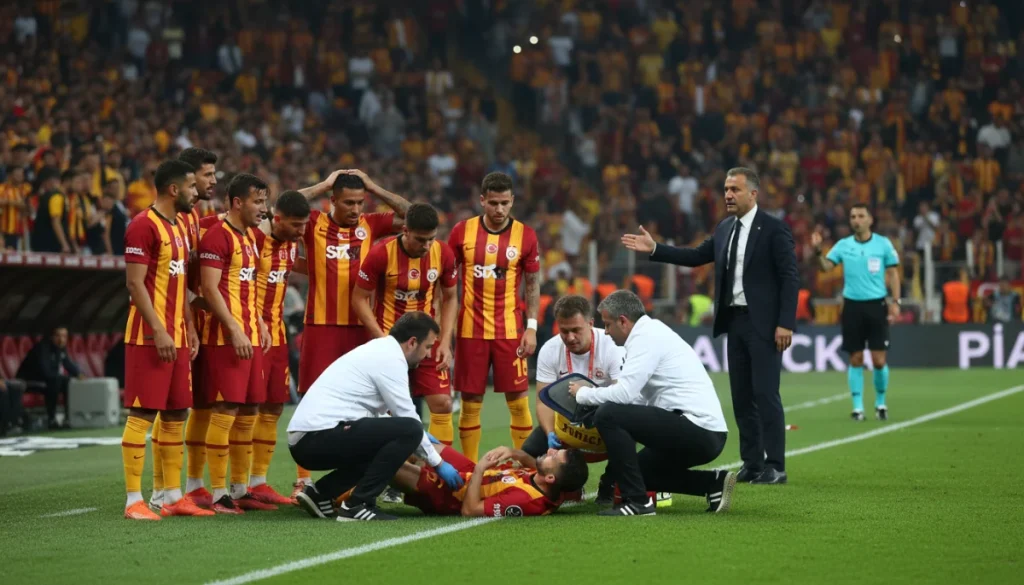 Galatasaray’da Gabriel Sara’nın Sakatlığı: Şampiyonluk Mücadelesi Tehdit Altında