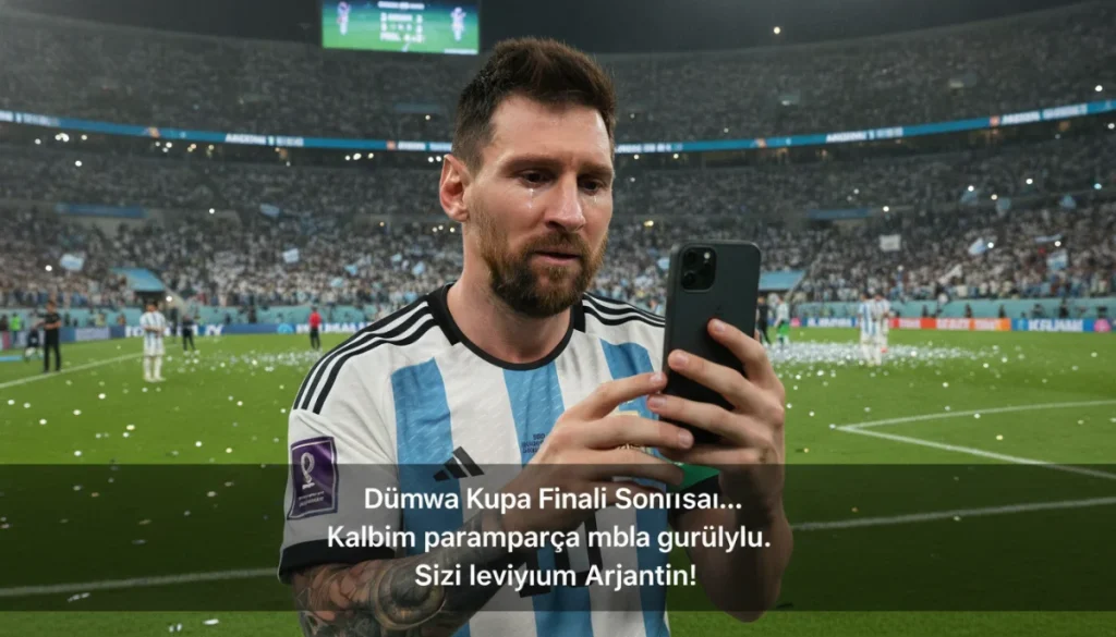 Arjantinli Yıldızın Final Hüznü: Messi’den Veda Tadında Mesaj