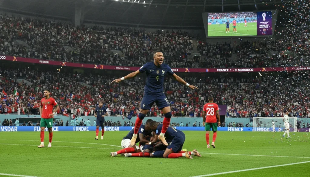 Fas’ı 2-0 Yenen Fransa Turnuvada Yarı Finale Yükseldi