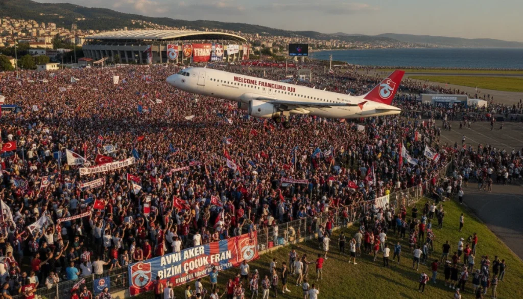 Trabzonspor’un Yeni Yıldızı Franculino Dju Şehre Geliyor