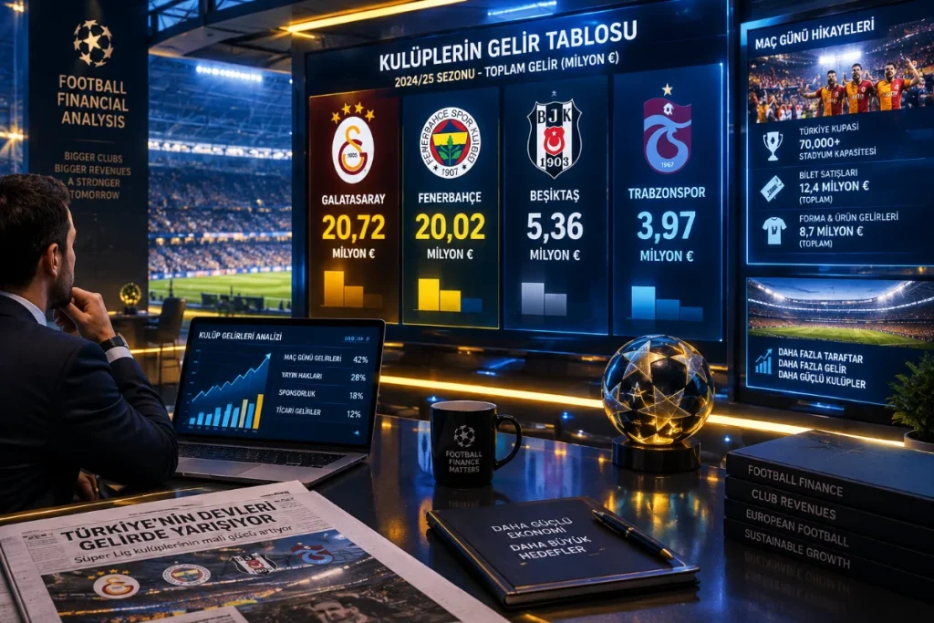 Avrupa Sahasında Dev Kazanç: Türk Takımlarının UEFA Gelirleri Belli Oldu