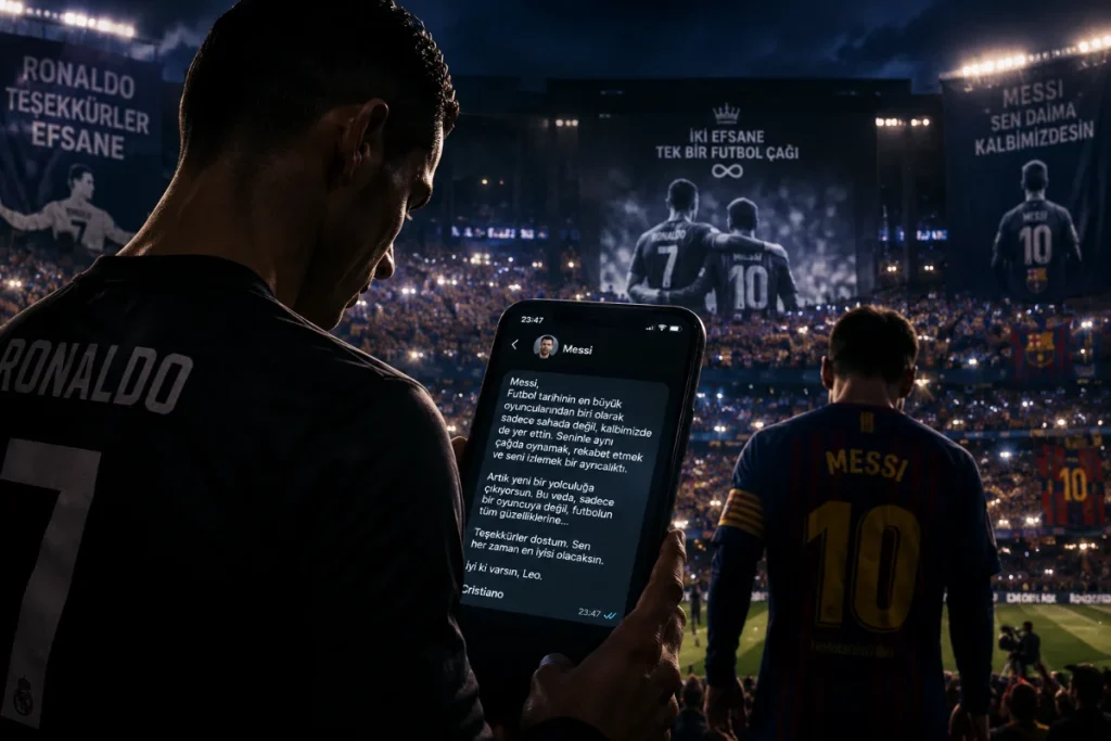 Futbolda Bir Devrin Sonu: Messi’nin Milli Vedasına Ronaldo’dan Saygı Dolu Yanıt