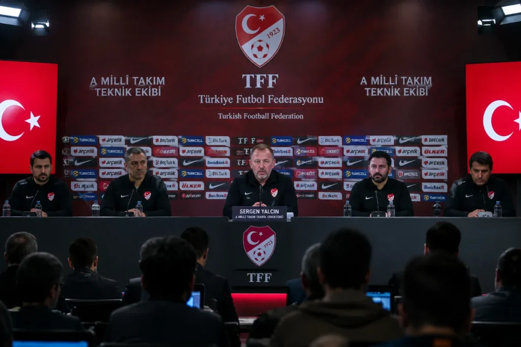 Sergen Yalçın’ın Milli Takım Kurmayları ve Yeni Görev Dağılımı